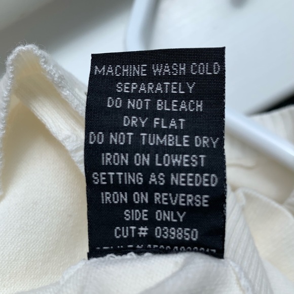 Rampage crop sweater with ruffles NWT white Macy’s - Picture 5 of 6